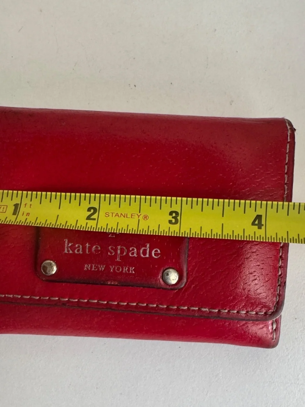 Kate Spade Red Wallet Small